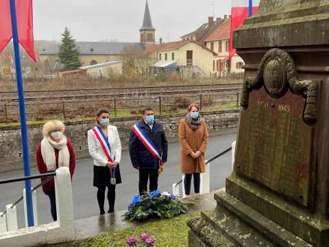 Rémelfing Commémoration de l'Armistice du 11 novembre 1918