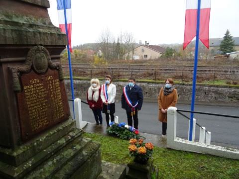 Rémelfing Commémoration de l'Armistice du 11 novembre 1918