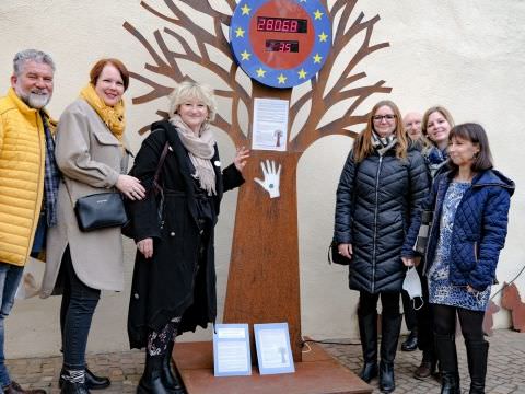 Rémelfing Signature de la Charte de jumelage entre Rémelfing et Sulzbach/Saar