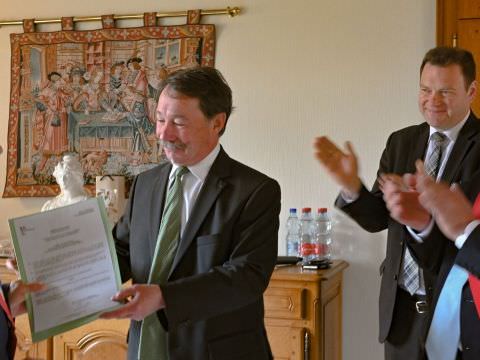 Rémelfing Honorariat d'adjoint au maire conféré à Isidore DE ZORZI