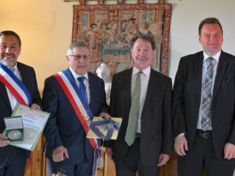 Rémelfing Honorariat d'adjoint au maire conféré à Isidore DE ZORZI