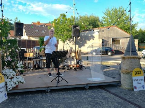 Rémelfing Inauguration du square de l'amitié franco-allemande et signature de la charte de jumelage avec Sulzbach/Saar