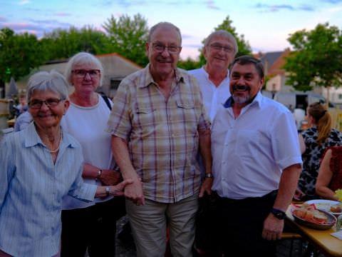 Rémelfing Inauguration du square de l'amitié franco-allemande et signature de la charte de jumelage avec Sulzbach/Saar