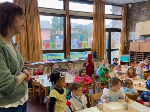 Rémelfing Carnaval à l'école maternelle