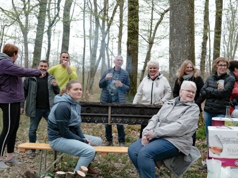 Rémelfing 1er Speckfest organisé par l'Amicale des Elus