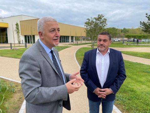 Rémelfing Visite de Wassim KAMEL, sous-préfet de Sarreguemines