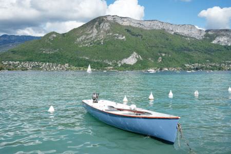 Annecy et le bateau bleu