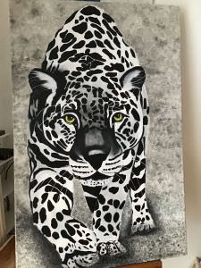 Tigre noir et blanc