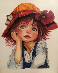 Jeune fille aux cheveux roux