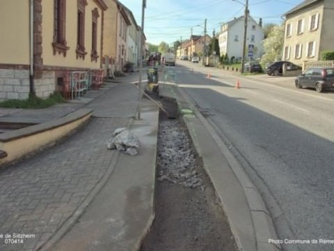 Rémelfing TRAVAUX ERDF D'ENFOUISSEMENT