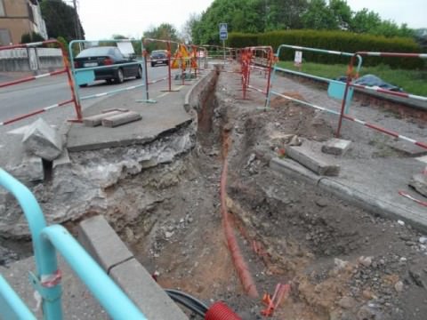 Rémelfing TRAVAUX ERDF D'ENFOUISSEMENT