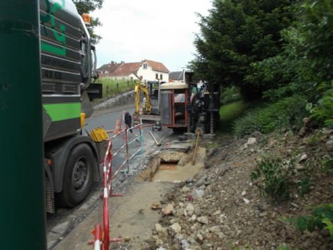 Rémelfing TRAVAUX ERDF D'ENFOUISSEMENT