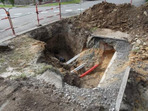 Rémelfing TRAVAUX ERDF D'ENFOUISSEMENT