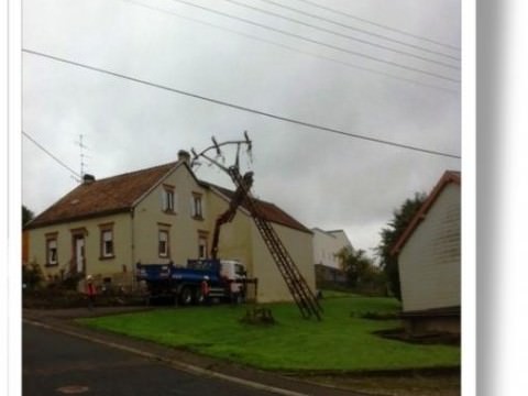 Rémelfing TRAVAUX ERDF D'ENFOUISSEMENT