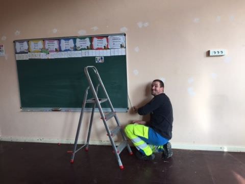 Rémelfing Rénovation de la salle de classe de l'école maternelle