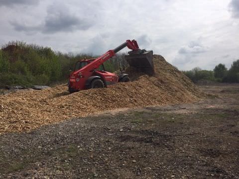 Rémelfing " Les Hauts de Sarre" Travaux de défrichage des terrains