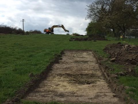 Rémelfing " Les Hauts de Sarre" Fouilles archéologiques réalisées par l'INRAP