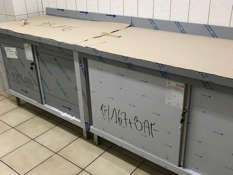 Rémelfing Installation du nouveau mobilier cuisine au périscolaire