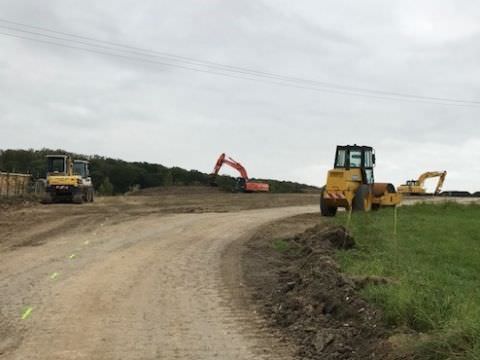 Rémelfing " Les Hauts de Sarre" Travaux de terrassement