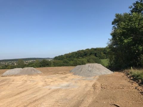 Rémelfing " Les Hauts de Sarre" Travaux de terrassement