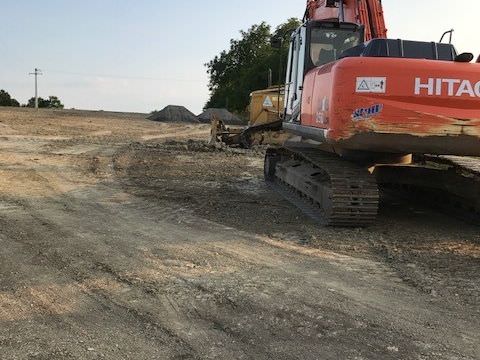 Rémelfing " Les Hauts de Sarre" Travaux de terrassement