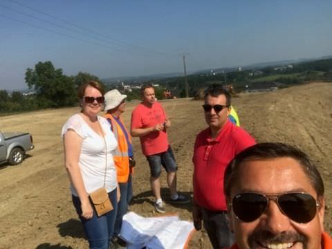 Rémelfing " Les Hauts de Sarre" Travaux de terrassement