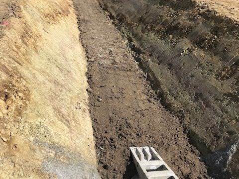 Rémelfing "Les Hauts de Sarre": création des noues