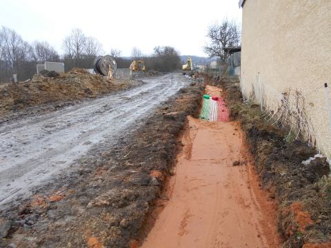 Rémelfing "Les Hauts de Sarre": création des réseaux secs -éclairage public