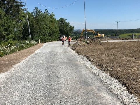 Rémelfing "Les Hauts de Sarre": création de la voirie