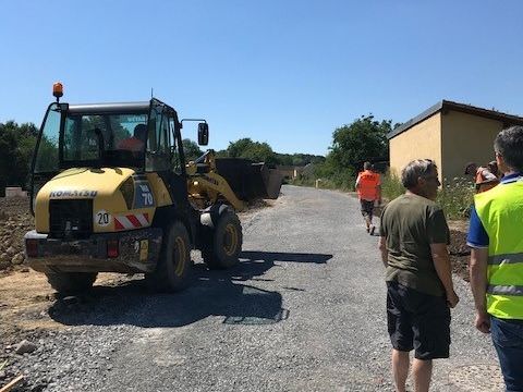 Rémelfing "Les Hauts de Sarre": création de la voirie