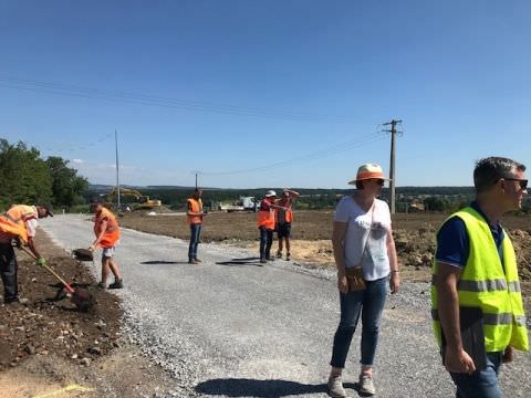 Rémelfing "Les Hauts de Sarre": création de la voirie