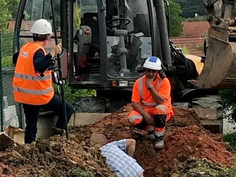 Rémelfing Enfouissement de la ligne HTA