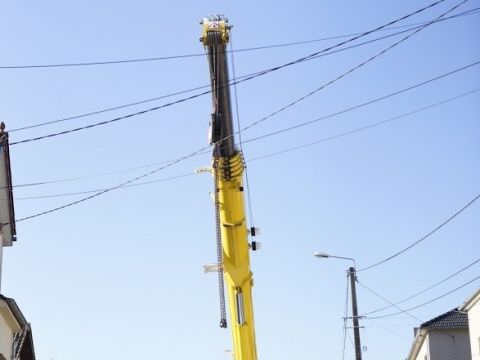 Rémelfing "Les Hauts de Sarre": Démontage de la ligne HTA