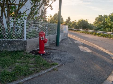 Rémelfing CHANGEMENT DES BORNES INCENDIE RUE DE LA PAIX