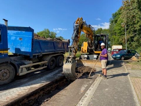 Rémelfing TRAVAUX DE RENOUVELLEMENT DE LA CONDUITE AEP RUE DU STADE