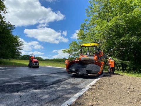 Rémelfing Démarrage des travaux de création d'une aire de retournement rue des Abeilles