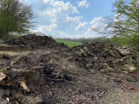 Rémelfing Démarrage des travaux de création d'une aire de retournement rue des Abeilles