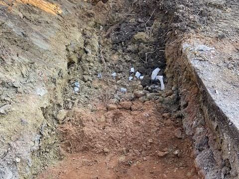 Rémelfing Démarrage des travaux de création d'une aire de retournement rue des Abeilles