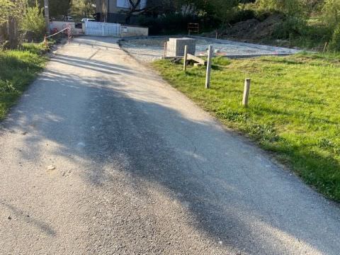 Rémelfing Démarrage des travaux de création d'une aire de retournement impasse du Chemin de Fer