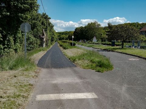 Rémelfing Pose d'enrobé rue du Moulin