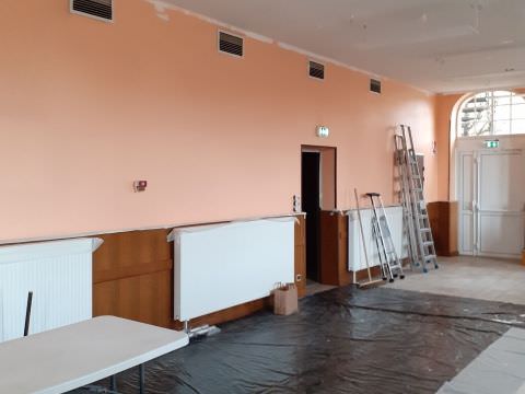 Rémelfing Travaux de remise en peinture du chateau