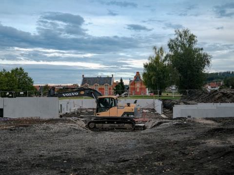 Rémelfing Maison des arts et de la culture - Démarrage des travaux