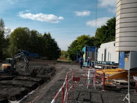 Rémelfing Maison des arts et de la culture - Démarrage des travaux