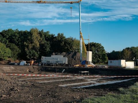 Rémelfing Maison des arts et de la culture - Démarrage des travaux