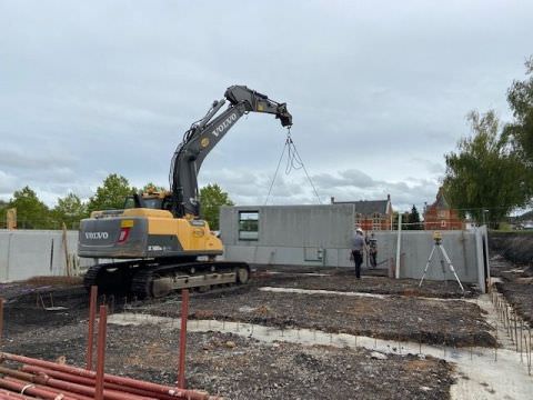 Rémelfing Maison des arts et de la culture - Démarrage des travaux