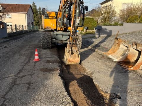 Rémelfing Renouvellement du réseau d'eau potable par la CASC