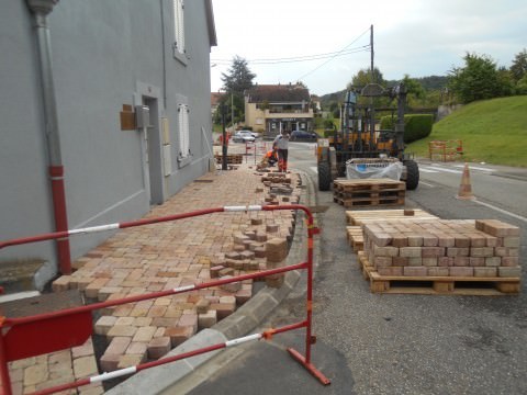 Rémelfing Travaux centre village tranche conditionnelle