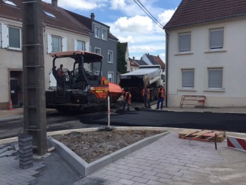 Rémelfing Travaux centre village tranche conditionnelle