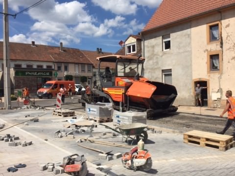 Rémelfing Travaux centre village tranche conditionnelle