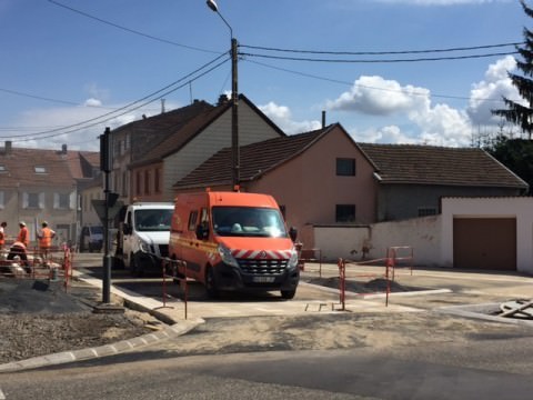 Rémelfing Travaux centre village tranche conditionnelle